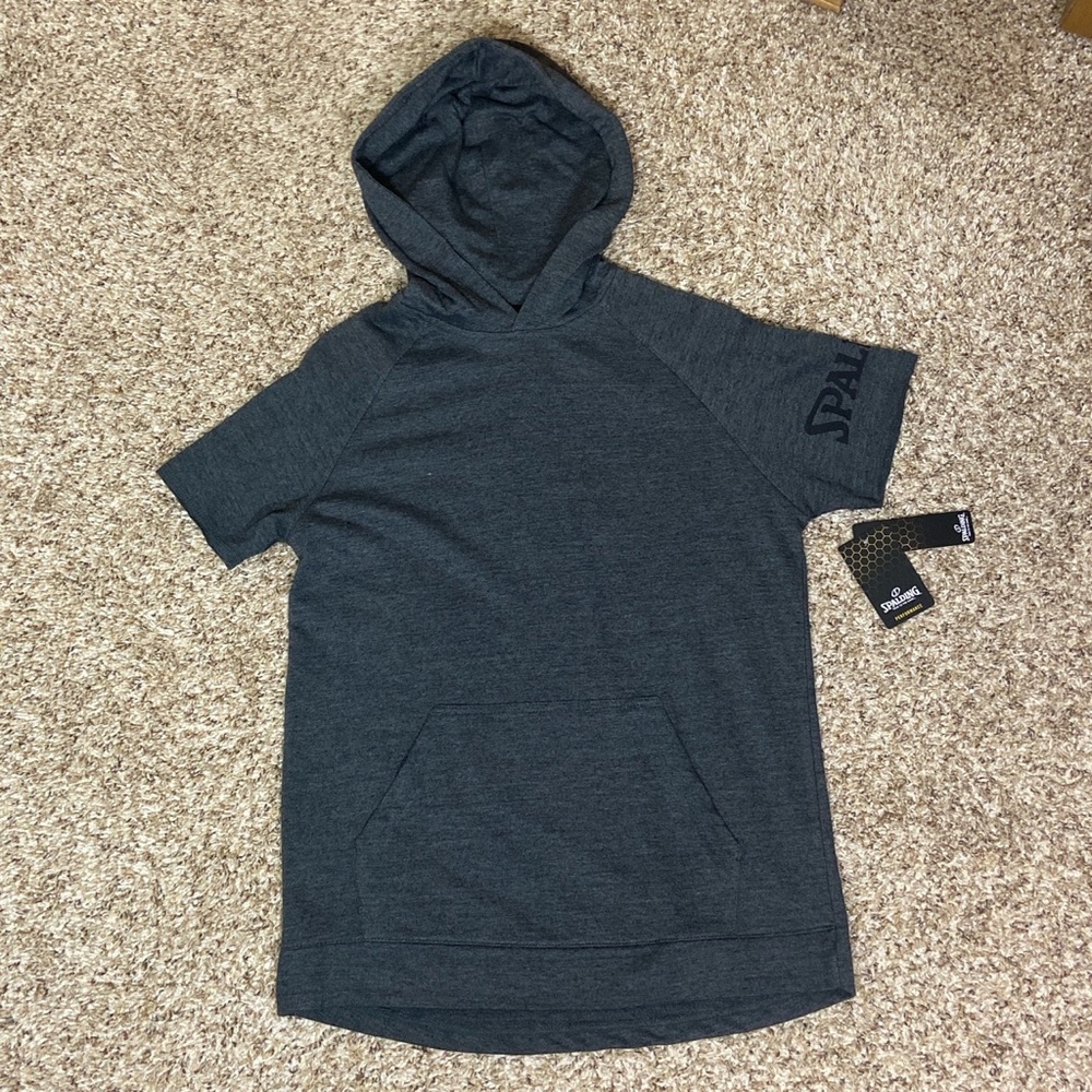 Spalding Short Sleeved Hoodie Shirt
